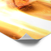 Afdrukken van Fireplace Canvas Poster (Hoek)