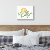 Afdrukken van Florida Stretched Canvas (Insitu (Slaapkamer))