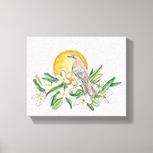 Afdrukken van Florida Stretched Canvas