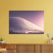 Afdrukken van Futuristic Architecture Canvas (Insitu (Woonkamer))