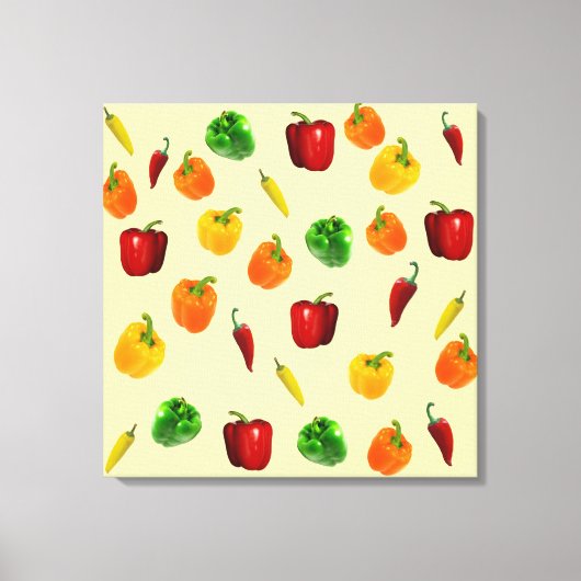 Afdrukken van galerij en mini Pepper Canvas (Voorkant)