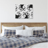 Afdrukken van gehakt boskanvas (Insitu (Slaapkamer))