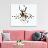 Afdrukken van gekleurd stag-hoofddoek (Insitu (Woonkamer))