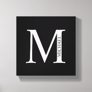 Afdrukken van gepersonaliseerd monogram en naamsCa