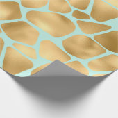 Afdrukken van Giraffe bevestigen Cadeaupapier (Hoek)