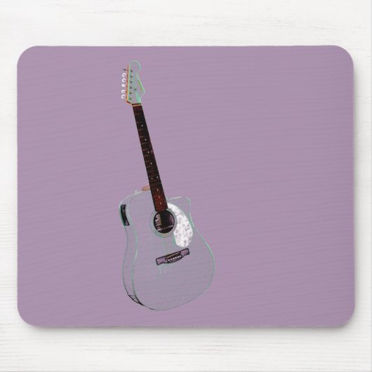 Afdrukken van gitaren muismat (Voorkant)