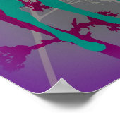 Afdrukken van groot Poster "Voel je levendig" (Hoek)