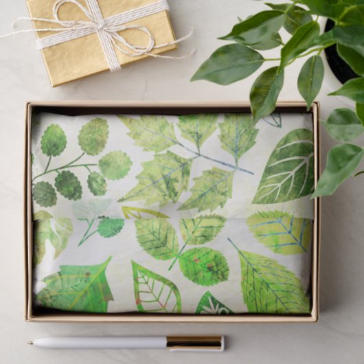 Afdrukken van grote Waterverf Tissuepapier (Geschenk)