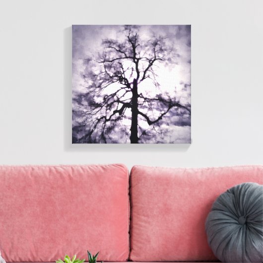 Afdrukken van hantastes Canvas (Insitu (Woonkamer))