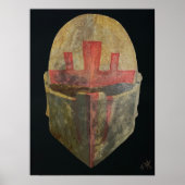 Afdrukken van "Helm" Poster (Voorkant)