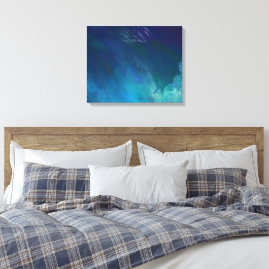 Afdrukken van het nachtelijke schilderCanvas (Insitu (Slaapkamer))
