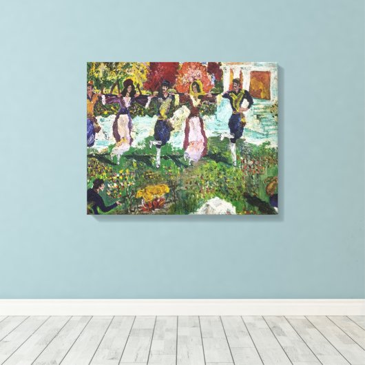 Afdrukken van het originele schilderij Grecian Fes (Insitu (Houten vloer))