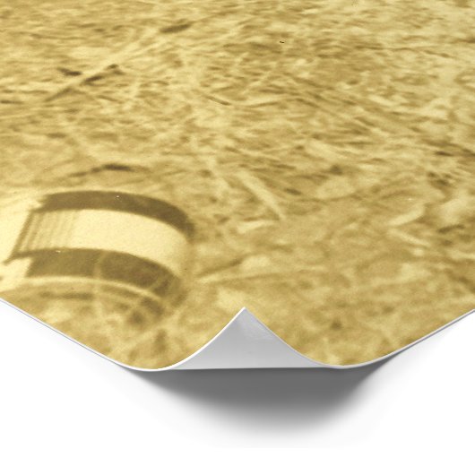 AFDRUKKEN VAN HET POSTER VAN baby COWBOY (Hoek)