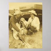 AFDRUKKEN VAN HET POSTER VAN baby COWBOY (Voorkant)