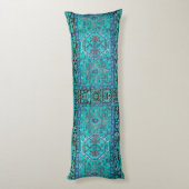 Afdrukken van het traditionele Kilim-tapijt in mod Lichaamskussen (Achterkant (Verticaal))