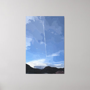 Afdrukken van hoog vertakt canvas