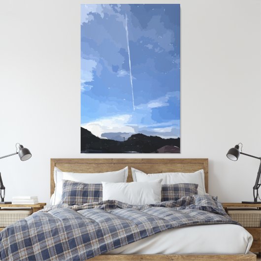 Afdrukken van hoog vertakt canvas (Insitu (Slaapkamer))