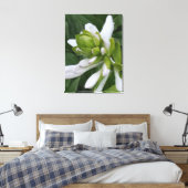 Afdrukken van hosta Blooming Canvas (Insitu (Slaapkamer))