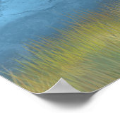 Afdrukken van inlaatcanvas aan de kant poster (Hoek)