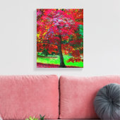 Afdrukken van Japanse aple-boomstructuur (Insitu (Woonkamer))