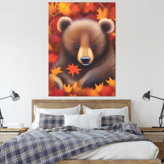 Afdrukken van klein Beer (Insitu (Slaapkamer))