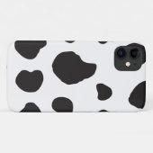 Afdrukken van koe, Koe Patroon, Koe spots, zwart-w Case-Mate iPhone Case (Achterkant (horizontaal))