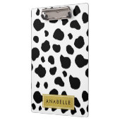 Afdrukken van koe, Koeien, zwart-wit, Jouw naam Klembord (Links)