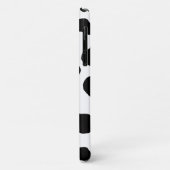 Afdrukken van koe, Koeien, zwart-wit, monogram Case-Mate iPhone Case (Achterkant/links)