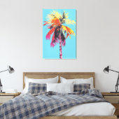 Afdrukken van kokosnootboom met hemelachtergrond (Insitu (Slaapkamer))