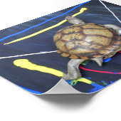 Afdrukken van Koopa-schilderij "Untitled #2" Poster (Hoek)