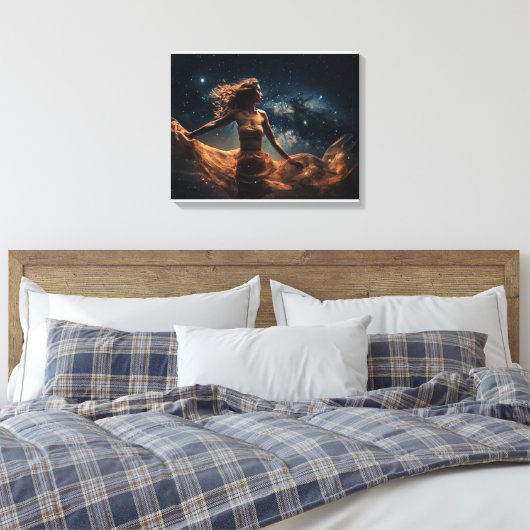 Afdrukken van kosmische godin (Insitu (Slaapkamer))