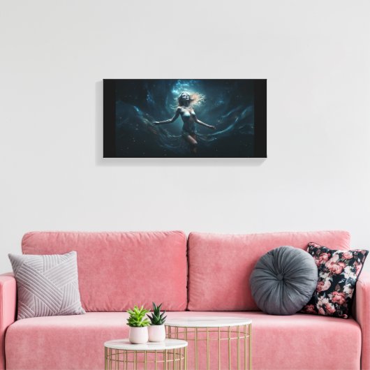 Afdrukken van kosmische godin (Insitu (Woonkamer))