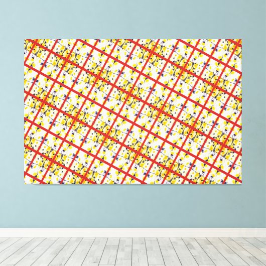 Afdrukken van kunst en decor Canvas (Insitu (Houten vloer))