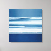 Afdrukken van kustCanvas Abstract Ocean (Voorkant)