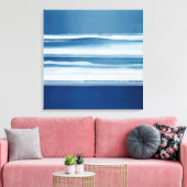 Afdrukken van kustCanvas Abstract Ocean (Insitu (Woonkamer))
