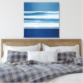 Afdrukken van kustCanvas Abstract Ocean (Insitu (Slaapkamer))