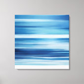 Afdrukken van kustCanvas Abstract Ocean (Voorkant)
