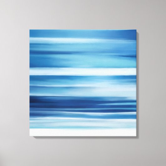 Afdrukken van kustCanvas Abstract Ocean (Voorkant)