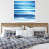 Afdrukken van kustCanvas Abstract Ocean (Insitu (Slaapkamer))