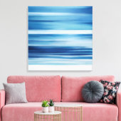 Afdrukken van kustCanvas Abstract Ocean (Insitu (Woonkamer))