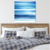 Afdrukken van kustCanvas Abstract Ocean (Insitu (Slaapkamer))
