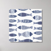 Afdrukken van kustviscanvas (Voorkant)