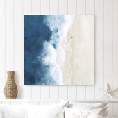 Afdrukken van kustzeildoek