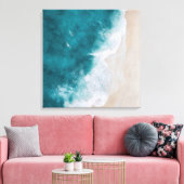 Afdrukken van kustzeildoek voor antennesurfers (Insitu (Woonkamer))