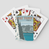 Afdrukken van Lake Tahoe Speelkaarten (Achterkant)