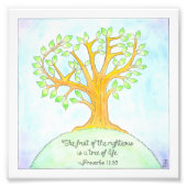 Afdrukken van levensstructuur foto afdruk (Voorkant)