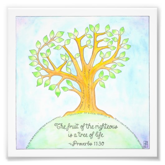 Afdrukken van levensstructuur foto afdruk (Voorkant)