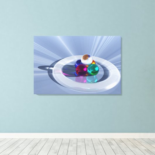 Afdrukken van lichte tekendoek (Insitu (Houten vloer))