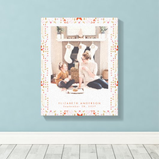 Afdrukken van Lijst op feestdag (Insitu (Houten vloer))