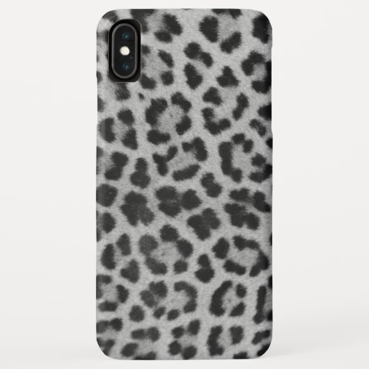 Afdrukken van luipaard in zwart-wit Case-Mate iPhone case (Achterkant)